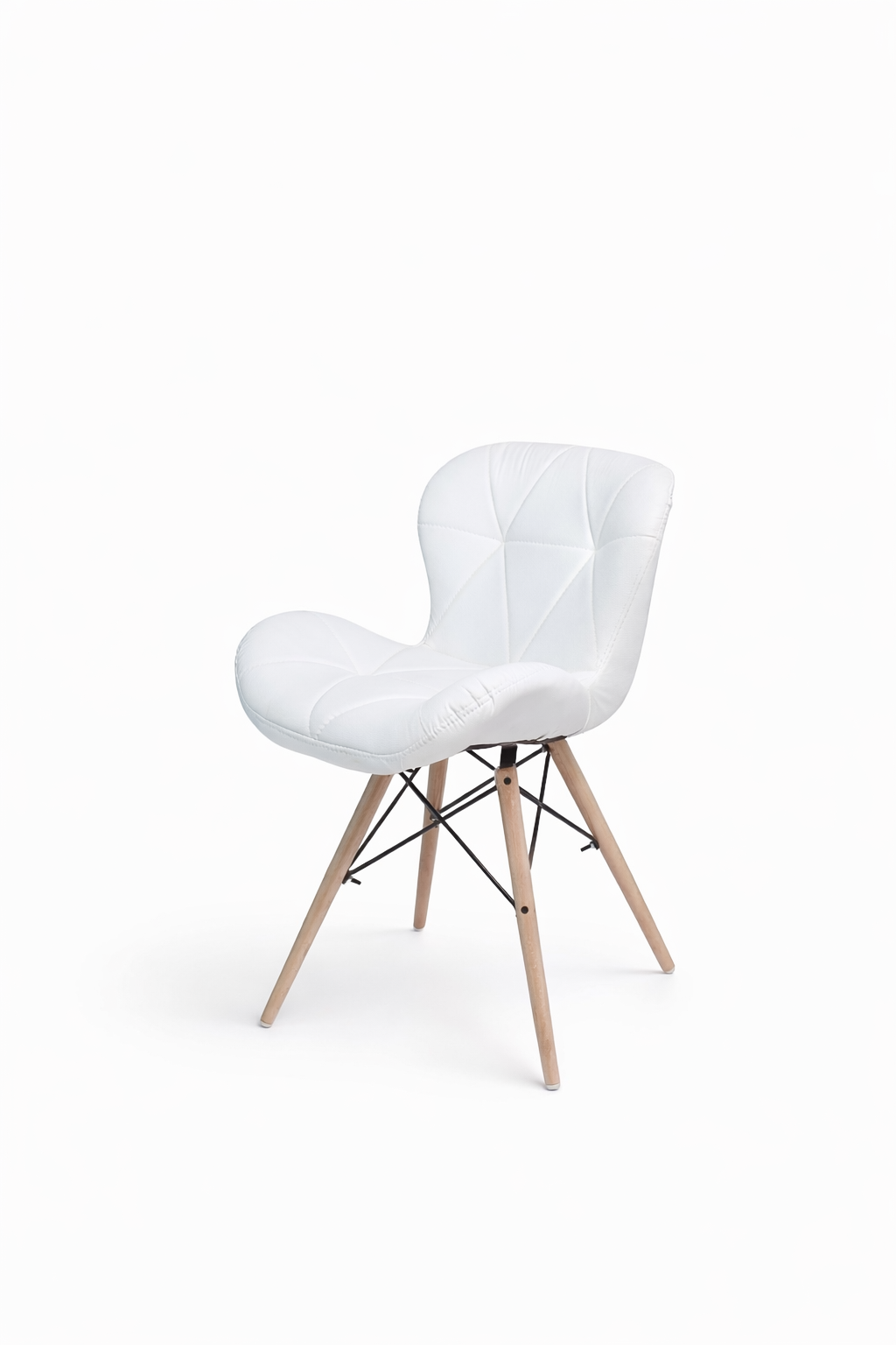 صورة كرسي منجد جلد رقم 4